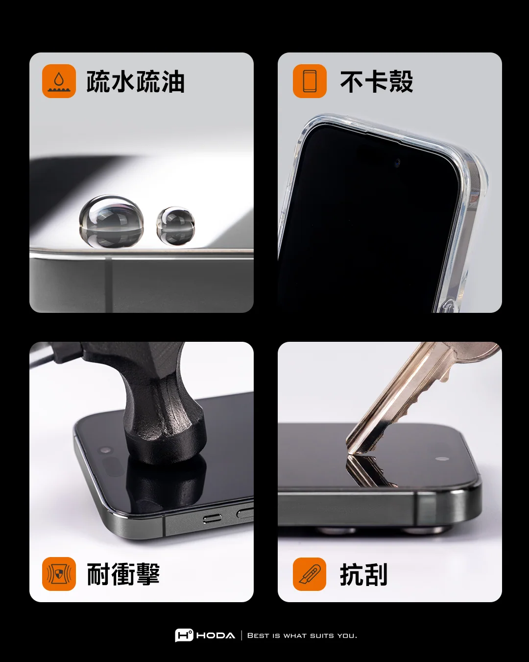 霧面全透明玻璃保護貼 說明圖 4