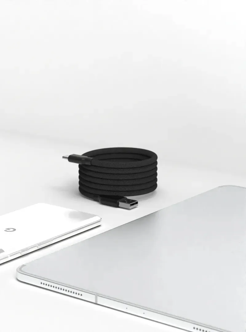 Allite EASY CABLE 磁吸收納編織快充線 USB-A to USB-C