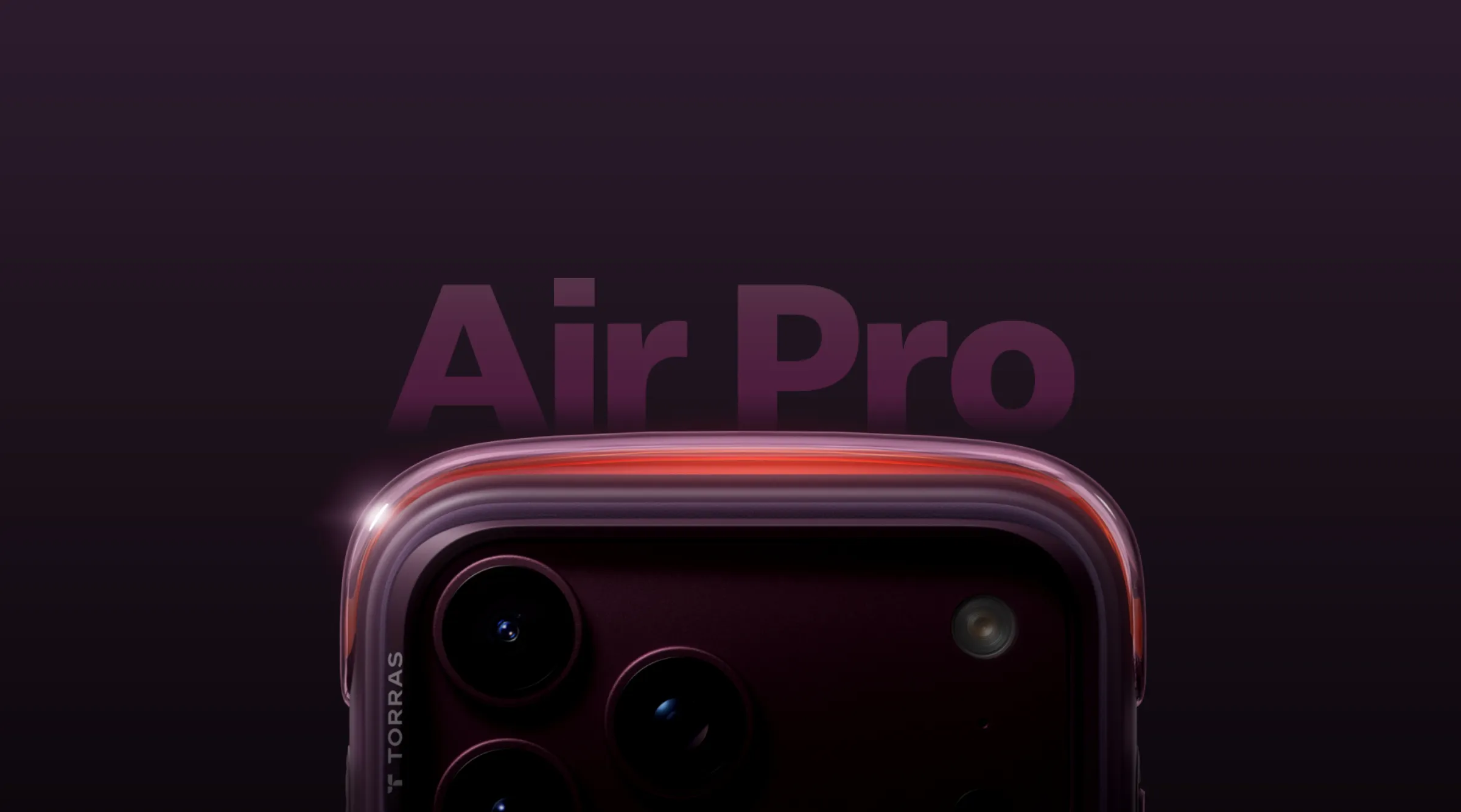 TORRAS Air Pro 氣囊邊框特寫