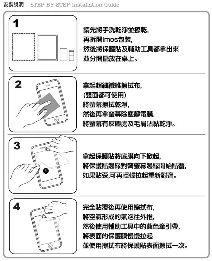 iPhone 12 Pro Max(6.7")(2020) 3SAS 疏油疏水 螢幕保護貼 (塑膠製品) 說明圖 7