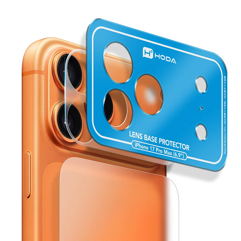滿版鏡頭底座貼 + 霧面背貼 iPhone 17 Pro / Pro Max | HODA®