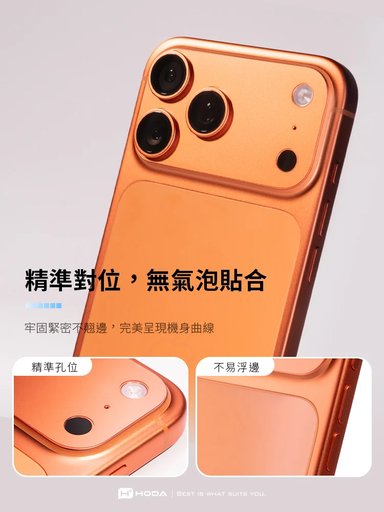 滿版鏡頭底座貼 + 霧面背貼 說明圖 5