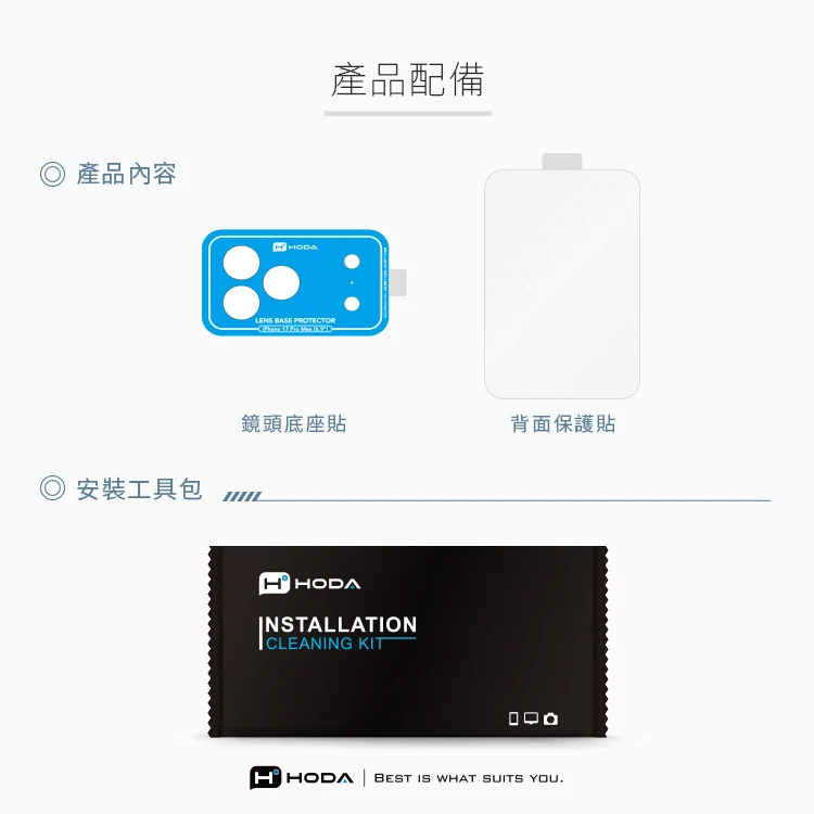 滿版鏡頭底座貼 + 霧面背貼 說明圖 10