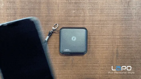 LaPO二代 多功能行動電源 磁吸無線充電盤 磁吸力測試