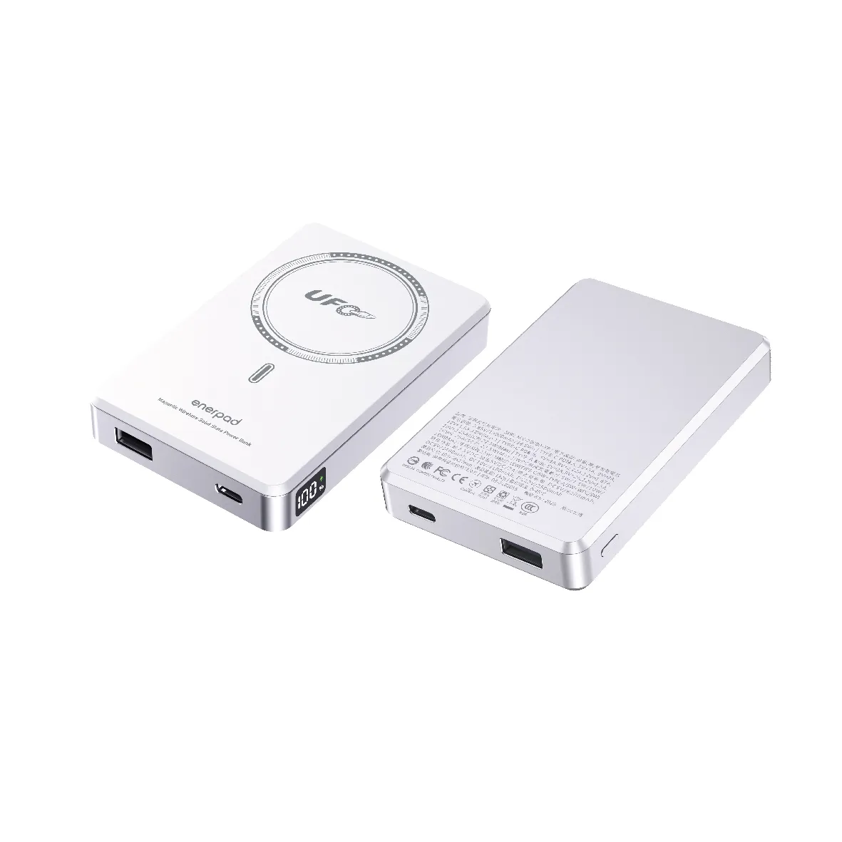 enerpad UFO MX-10000-XP 10000mAh 22.5W 17mm 固態磁吸行動電源