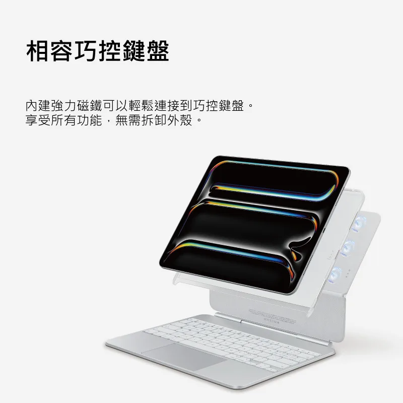 iPad Pro 磁吸殼 說明圖 4