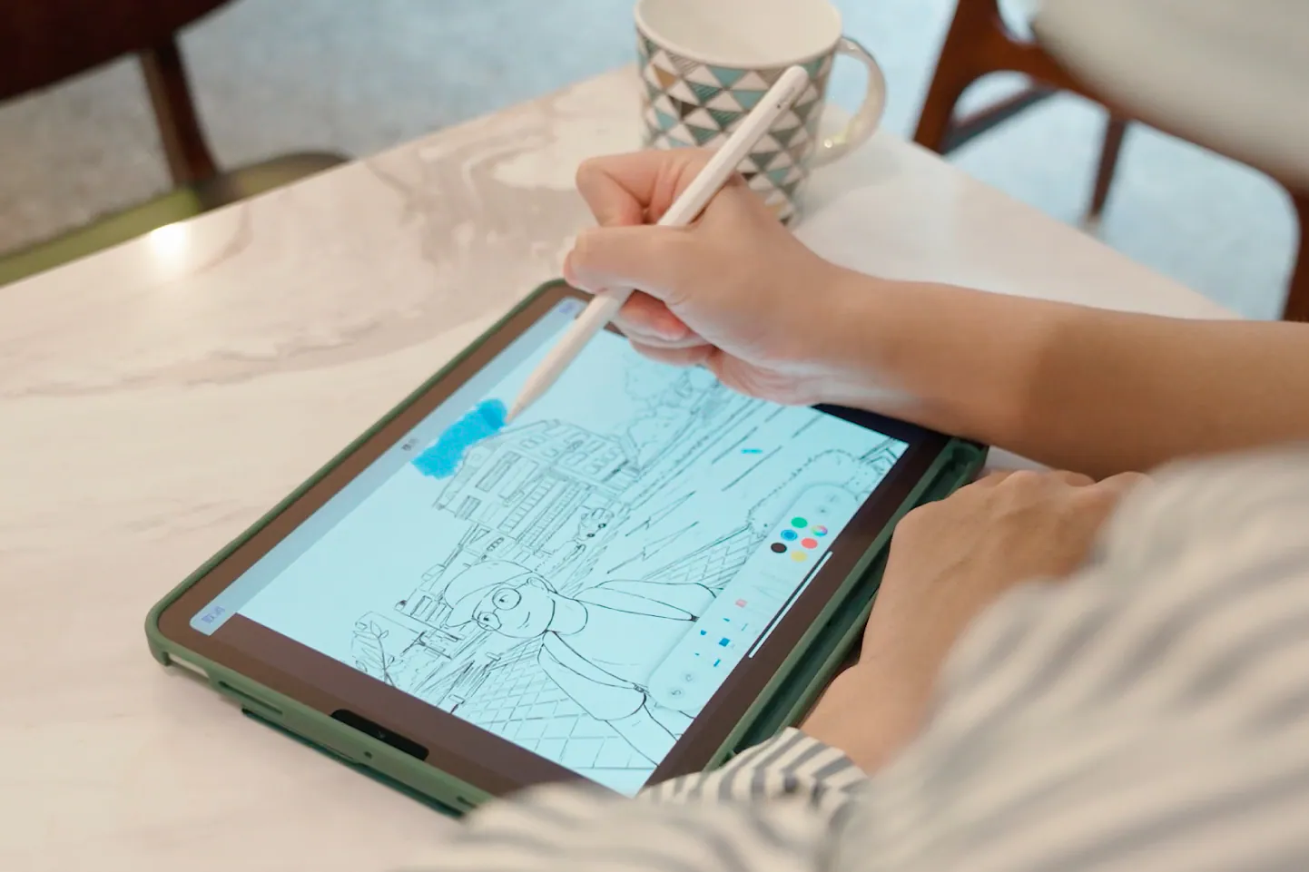 iPad 舒視霧面抗藍光類紙膜 4