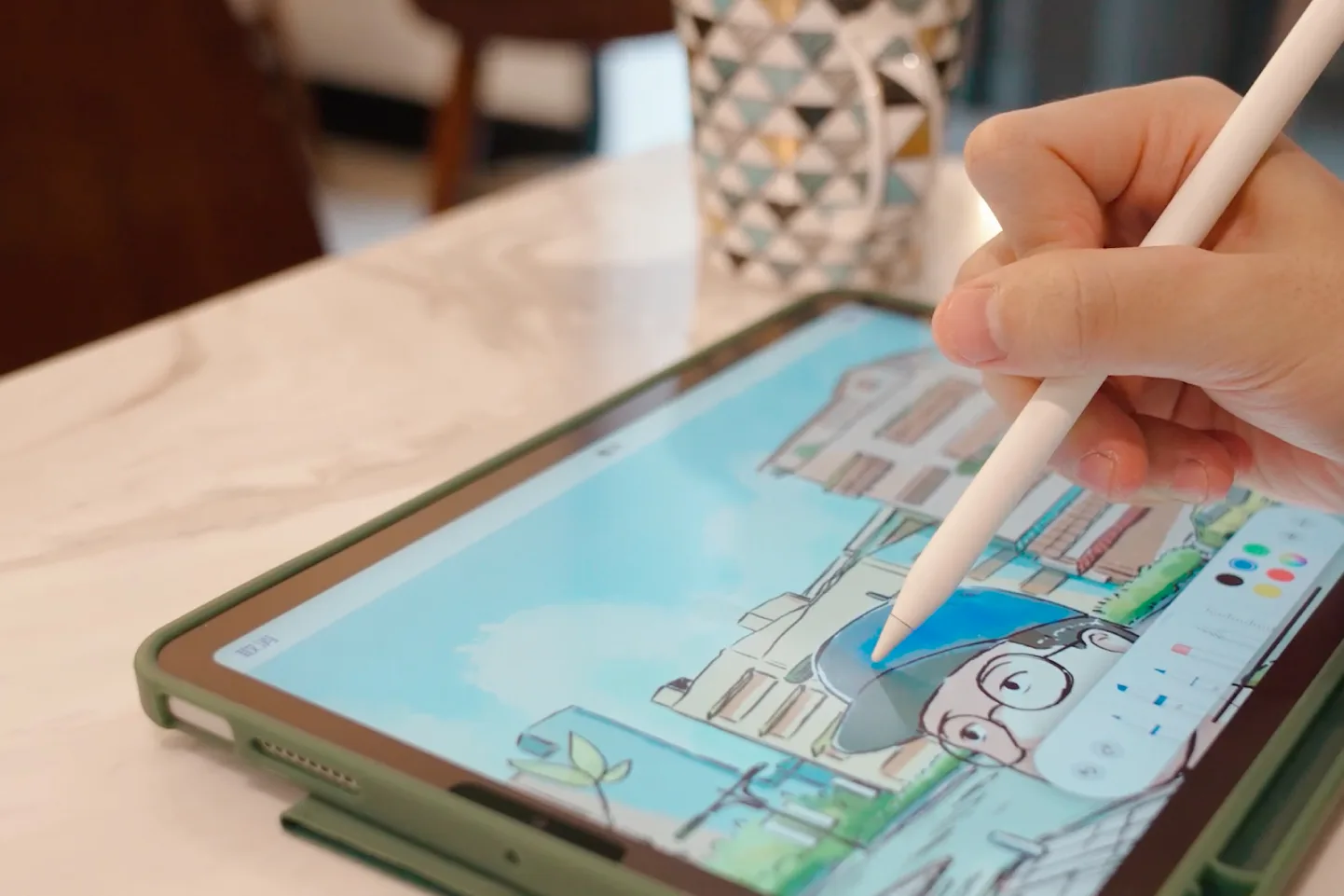 iPad 舒視霧面抗藍光類紙膜 5