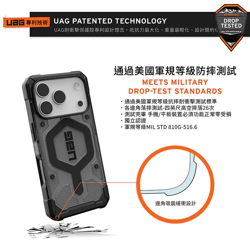 磁吸耐衝擊經典保護殼 說明圖 3